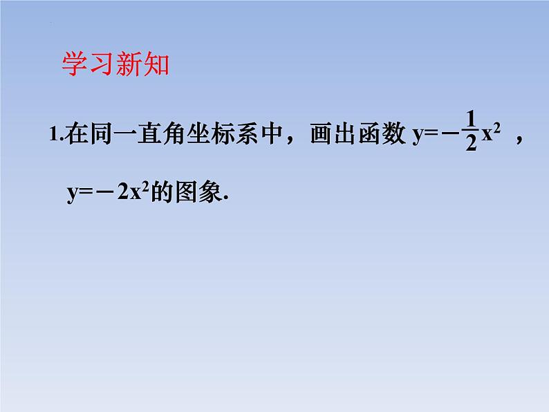 22.1.2二次函数的图象和性质（3） 课件 2021-2022学年人教版九年级数学上册第5页