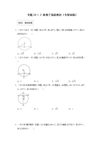 专题24.1.2 垂直于弦的直径（专项训练）-2022-2023学年九年级数学上册《 考点解读•专题训练》（人教版）