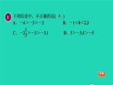數(shù)學(xué)蘇科版七年級(jí)上冊(cè)同步教學(xué)課件第2章有理數(shù)2.3數(shù)軸2利用數(shù)軸比較有理數(shù)的大小授課