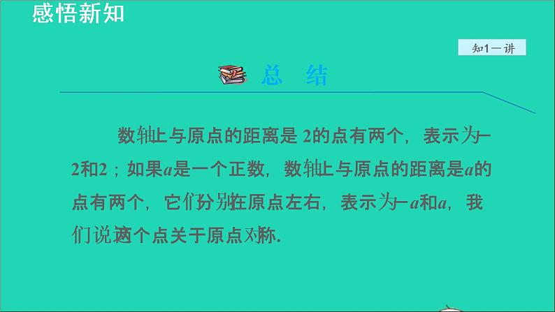 数学苏科版七年级上册同步教学课件第2章有理数2.4绝对值与相反数2相反数授课第7页