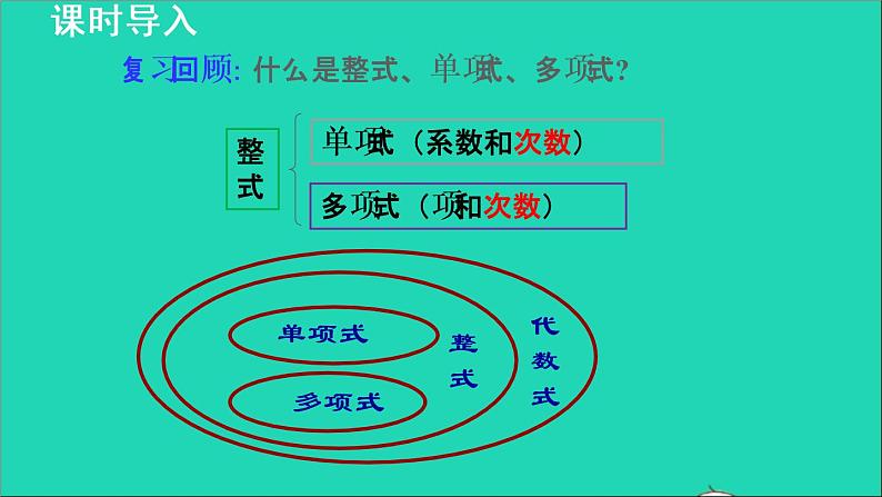 数学苏科版七年级上册同步教学课件第3章代数式3.6整式的加减1整式的加减授课03