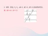 數(shù)學(xué)北師大版九年級(jí)上冊(cè)同步教學(xué)課件第4章圖形的相似2平行線分線段成比例作業(yè)