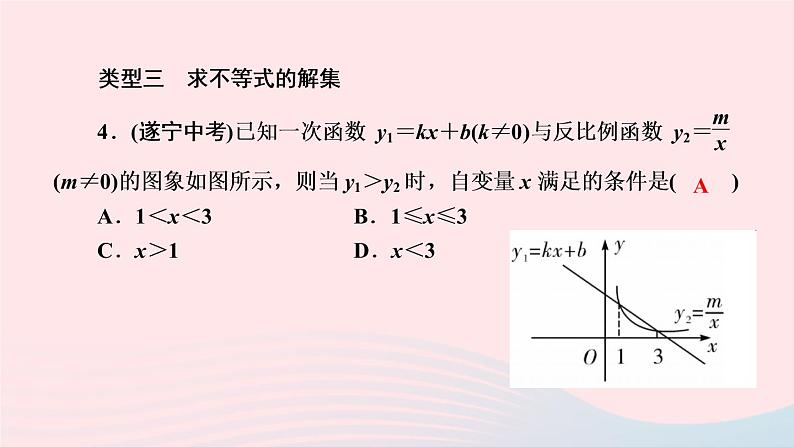 数学北师大版九年级上册同步教学课件第6章反比例函数专题课堂9第5页