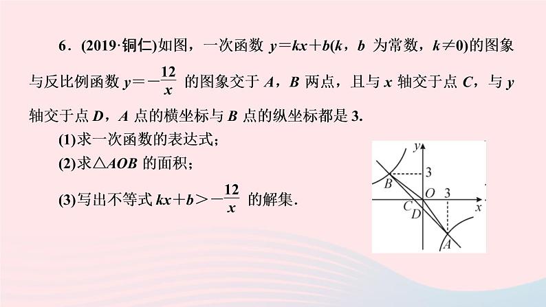 数学北师大版九年级上册同步教学课件第6章反比例函数专题课堂9第7页