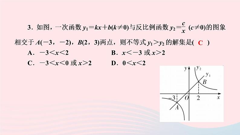 数学北师大版九年级上册同步教学课件第6章反比例函数单元复习03