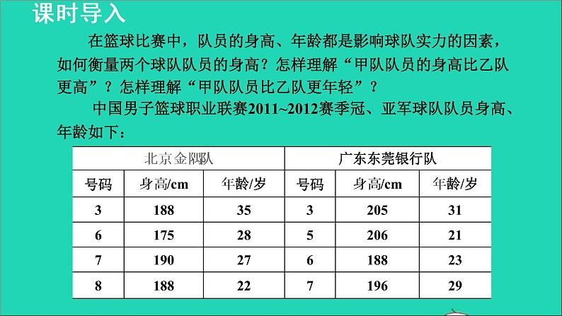 数学北师大版八年级上册同步教学课件第6章数据的分析6.1平均数1平均数的认识第3页