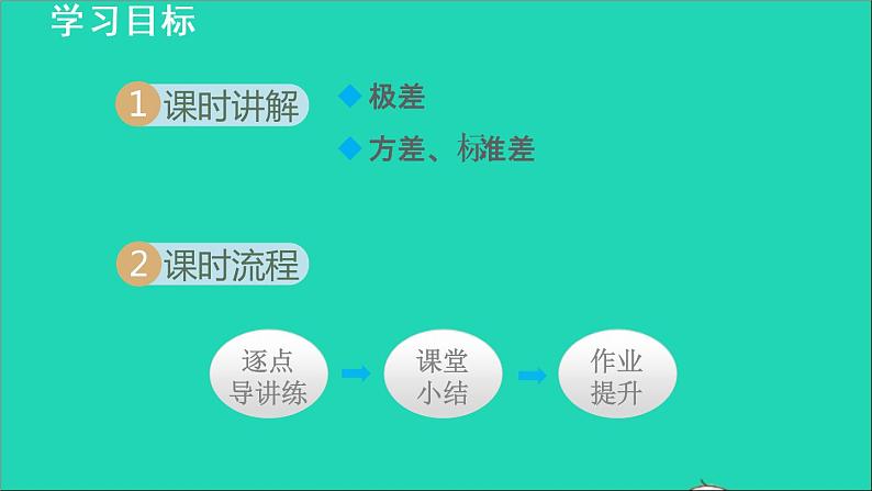 数学北师大版八年级上册同步教学课件第6章数据的分析6.4数据的离散程度1方差第2页