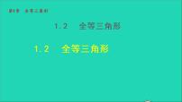 苏科版八年级上册1.2 全等三角形教学课件ppt