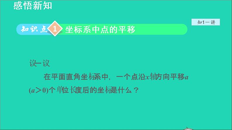 数学苏科版八年级上册同步教学课件第5章平面直角坐标系5.2平面直角坐标系3用坐标表示平移04