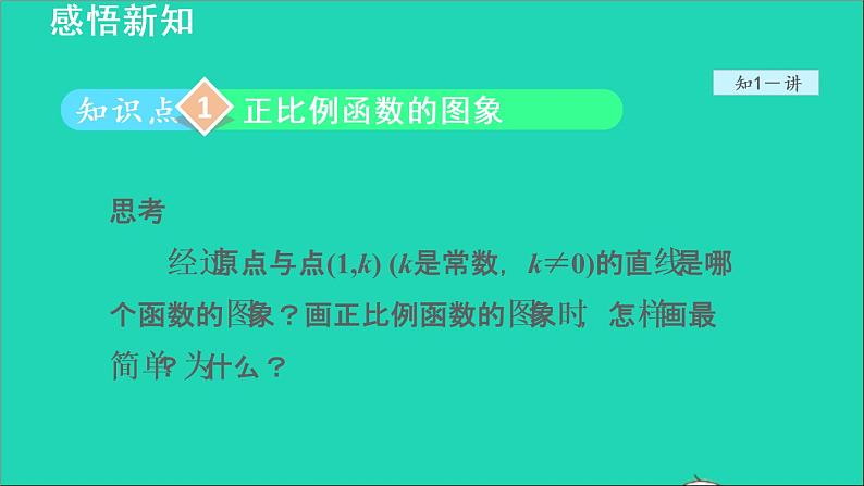 数学苏科版八年级上册同步教学课件第6章一次函数6.2一次函数2正比例函数的图象和性质04