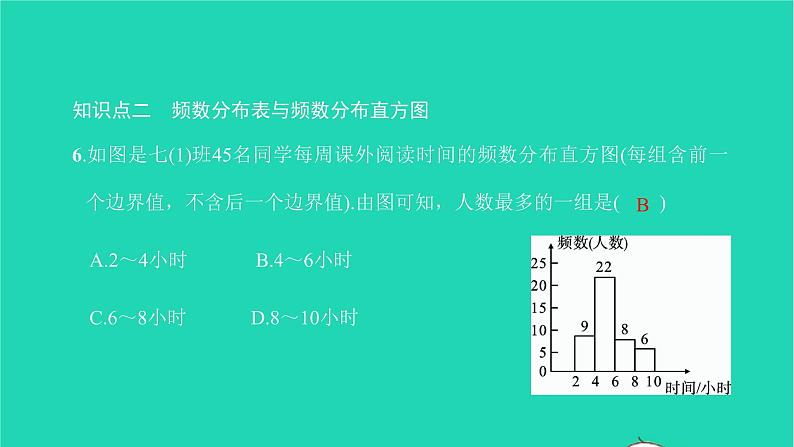 2022七年级数学下册第十章数据的收集整理10.2直方图课件新版新人教版第8页