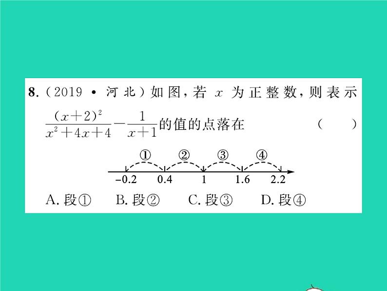 2022八年级数学下册第五章分式与分式方程双休作业35.1_5.3习题课件新版北师大版07