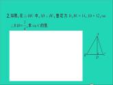 数学人教版九年级下册同步教学课件第28章锐角三角函数专题训练十七求锐角三角函数值的基本模型作业