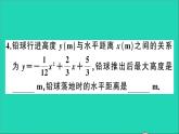 数学沪科版九年级上册同步教学课件第21章二次函数与反比例函数章末复习作业