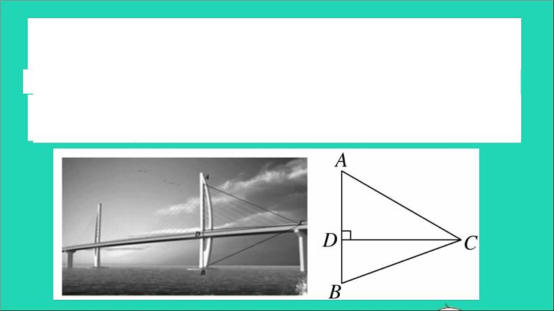 数学沪科版九年级上册同步教学课件微专题解直角三角形的实际应用中考热点作业第5页