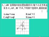 數(shù)學(xué)滬科版九年級(jí)上冊同步教學(xué)課件期末復(fù)習(xí)2作業(yè)
