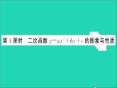 數(shù)學(xué)華東師大版九年級下冊同步教學(xué)課件第26章二次函數(shù)26.2二次函數(shù)的圖象與性質(zhì)2二次函數(shù)y=ax2+bx+c的圖象與性質(zhì)第4課時二次函數(shù)y=ax2+bx+c的圖象與性質(zhì)作業(yè)