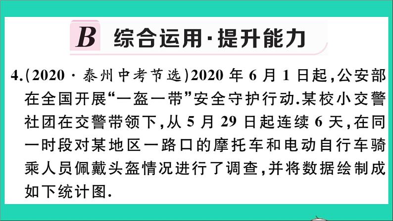 数学华东师大版九年级下册同步教学课件第28章样本与总体28.3借助调查做决策1借助调查做决策作业第6页