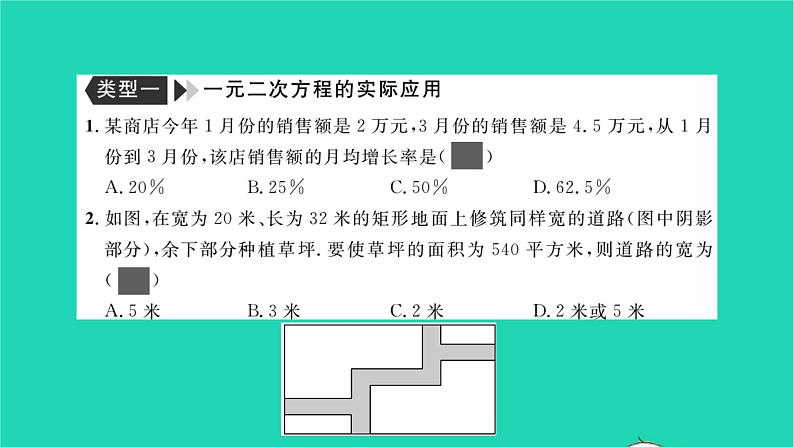 2022九年级数学下册专题卷五实际应用题习题课件新版北师大版第2页