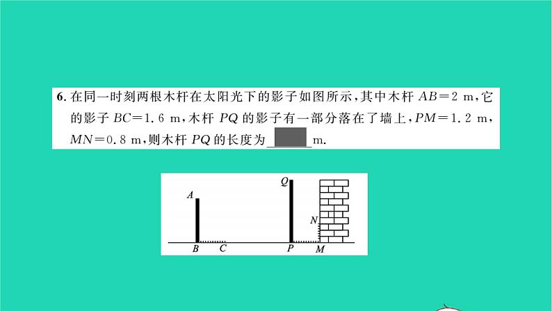 2022九年级数学下册专题卷五实际应用题习题课件新版北师大版第7页