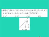 2022七年级数学下册专题卷二三角形中的角度计算习题课件新版北师大版