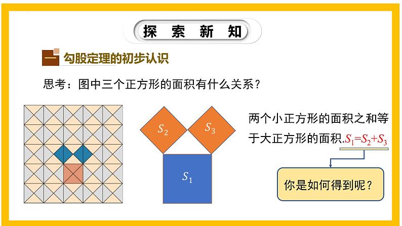 1.1.1 探索勾股定理（第1课时）-2022-2023学年八年级数学上册同步教材教学精品课件（北师大版）05