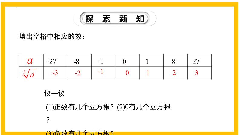 2.3 立方根-2022-2023学年八年级数学上册同步教材教学精品课件（北师大版）第8页