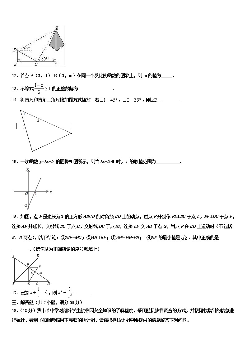 河北省秦皇岛市卢龙县重点达标名校2021-2022学年中考数学最后冲刺模拟试卷含解析03