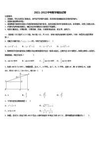 河北省唐市山乐亭县重点中学2021-2022学年初中数学毕业考试模拟冲刺卷含解析