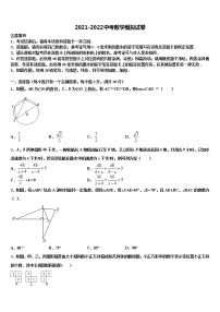 河北省邢台市临西一中学普通班2022年毕业升学考试模拟卷数学卷含解析