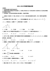 河南省安阳市殷都区重点名校2021-2022学年中考数学适应性模拟试题含解析