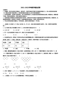 湖北恩施市龙凤镇民族初级中学2021-2022学年中考五模数学试题含解析