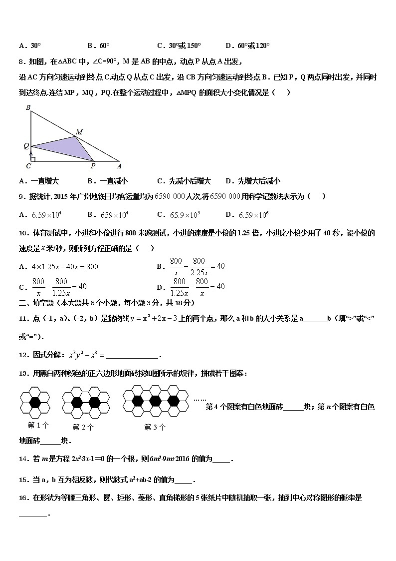 湖南省长沙市周南石燕湖中学2021-2022学年中考数学模拟预测试卷含解析02
