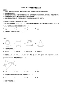 湖南省衡阳市重点名校2022年中考数学模拟预测试卷含解析