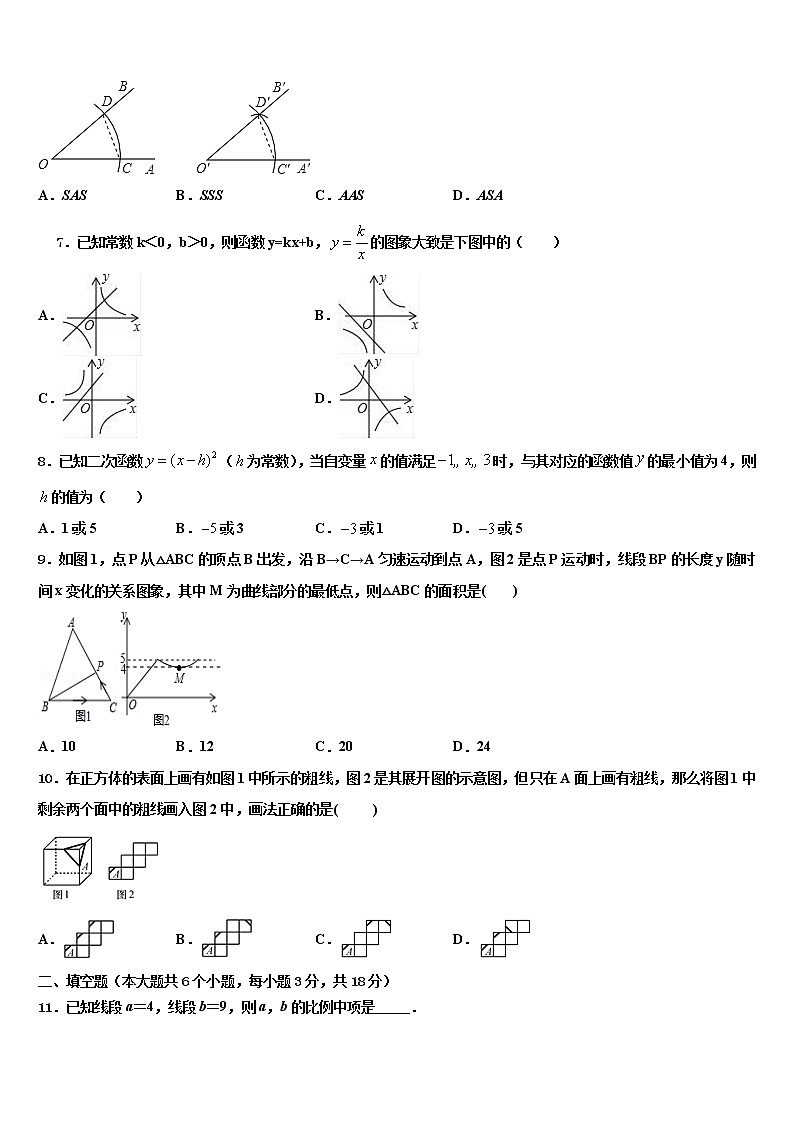 湖南省怀化市会同一中学、溆浦一中学2021-2022学年中考数学仿真试卷含解析第2页