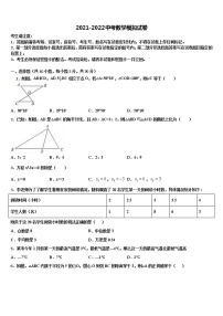 湖北省襄阳市徐寨中学2021-2022学年中考数学对点突破模拟试卷含解析