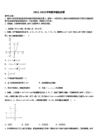 湖北省广水市市马坪镇2021-2022学年中考数学模试卷含解析