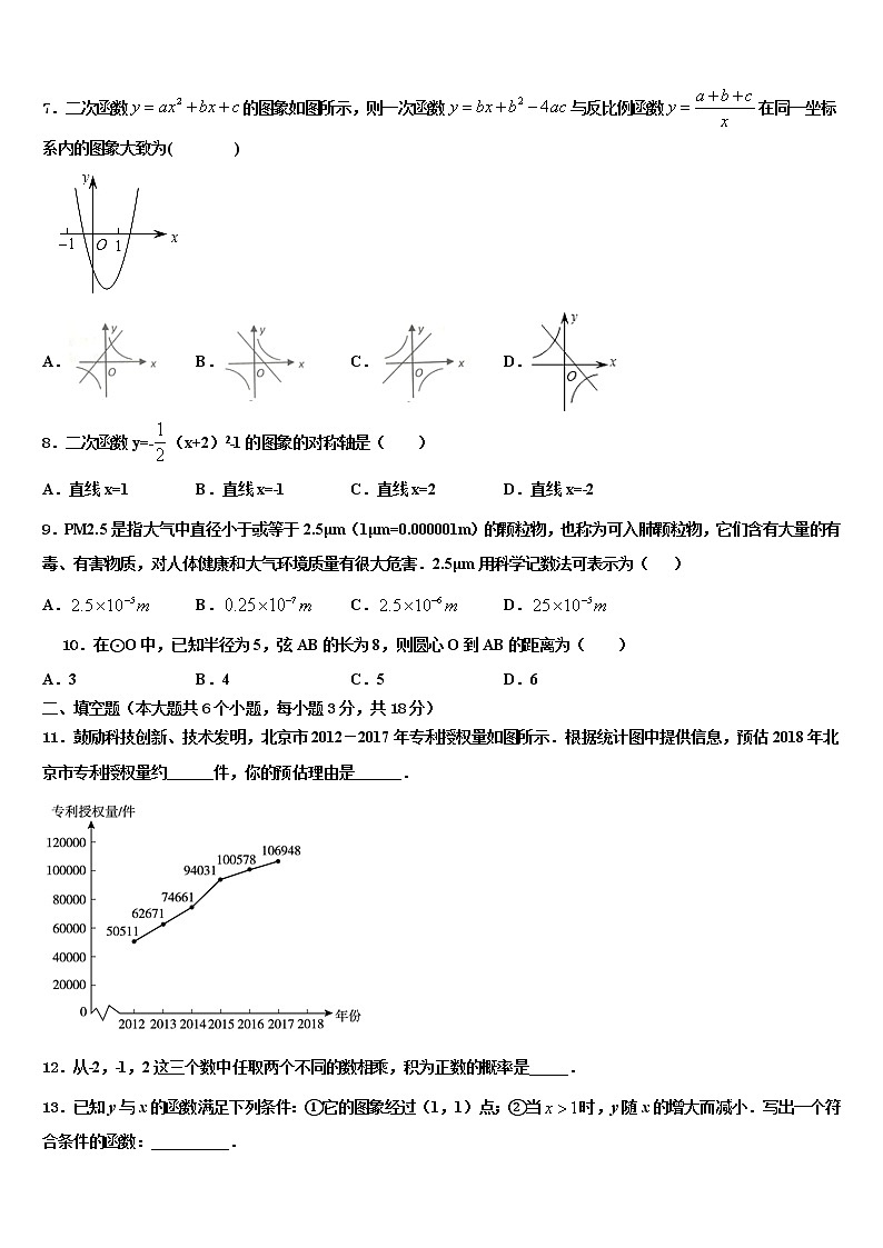 贵州省凯里市第十二中学2022年中考数学对点突破模拟试卷含解析第2页
