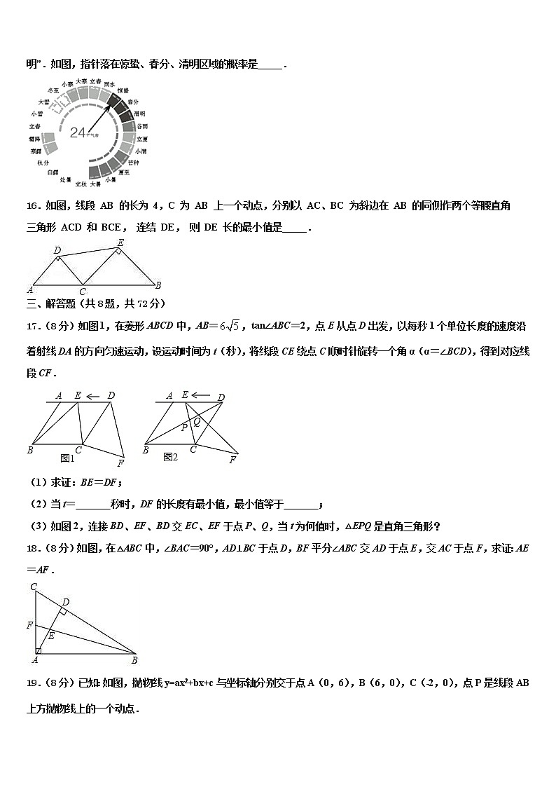 吉林省长春市第二实验校2022年中考考前最后一卷数学试卷含解析03