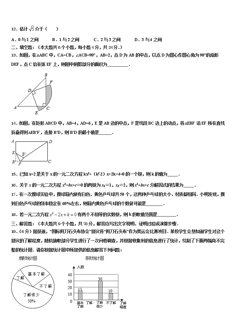 吉林省长春市吉大尚德校2021-2022学年中考数学适应性模拟试题含解析第3页
