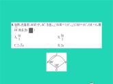 2022九年级数学下册周周卷八直线与圆的位置关系弧长与扇形面积及正多边形与圆习题课件新版湘教版