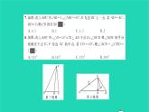 2022八年级数学下册周周卷一直角三角形的性质和判定习题课件新版湘教版