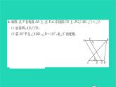 2022七年级数学下册专题卷四与平行线有关的计算与证明习题课件新版湘教版