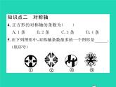 2022七年级数学下册第5章轴对称与旋转5.1轴对称5.1.1轴对称图形习题课件新版湘教版