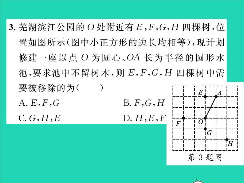 2022九年级数学下册第24章圆双休作业224.2_24.3习题课件新版沪科版第4页