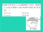 2022九年级数学下册第24章圆双休作业224.2_24.3习题课件新版沪科版