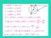 2022九年级数学下册第24章圆方法专题7圆与其他知识的综合习题课件新版沪科版