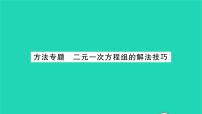 数学七年级下册第10章 二元一次方程组10.2 二元一次方程组习题课件ppt