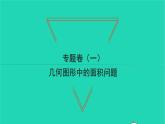 2022八年级数学下册专题卷一几何图形中的面积问题习题课件新版湘教版