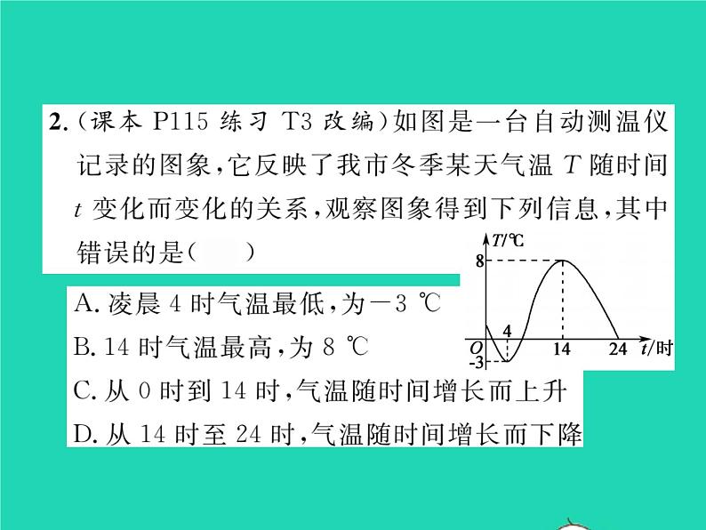 2022八年级数学下册第4章一次函数4.1函数和它的表示法4.1.2函数的表示法习题课件新版湘教版03